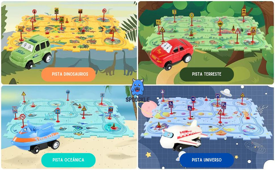 TrackMaster™: Pistas Personalizables para Pequeños Pilotos