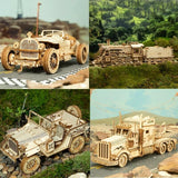 Puzzle de madera - Realístico